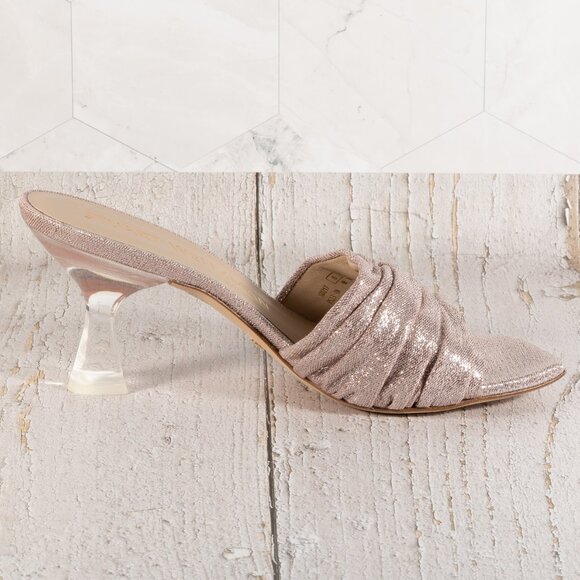 Stuart Weitzman Ruche 75 Slide Heels for Women Slip-on Style Comfortable Size 8B - Picture 8 of 16